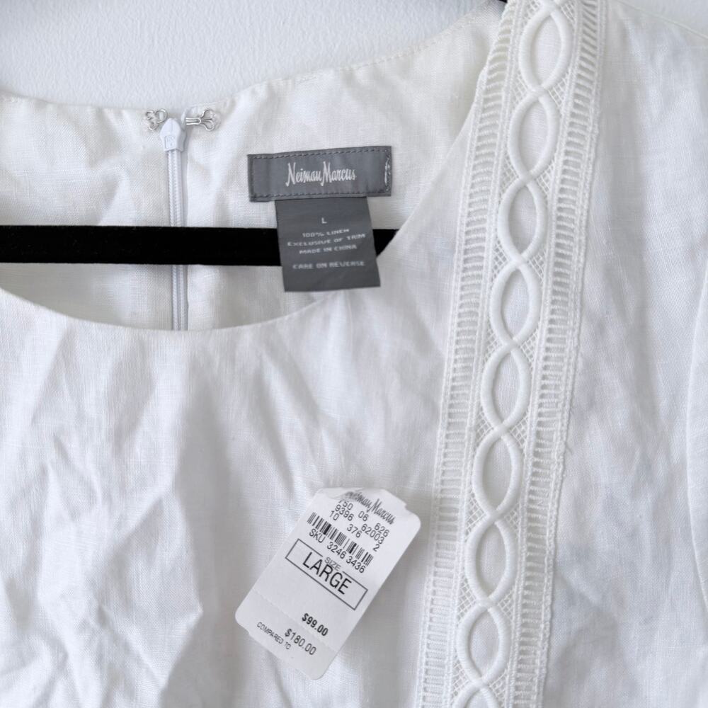 Neiman Marcus Linen Dress - Picture 4 of 6